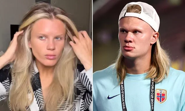 Influencer Emma Kate Willman Gains Fame for Resembling Soccer Star Erling Haaland