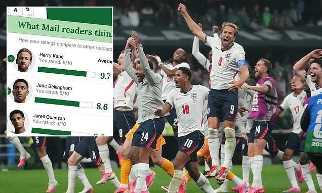 England Triumphs Over Mexico in a Nail-Biting World Cup Clash