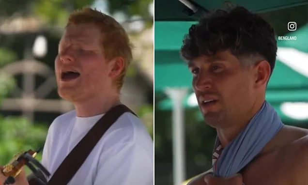 England Squad's Unimpressed Reactions to Ed Sheeran's Private Performance at the World Cup Camp